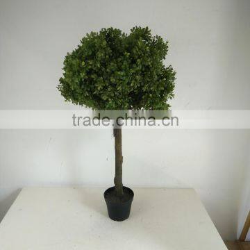 factory outlets artificial decorative spherical green tree wholesale