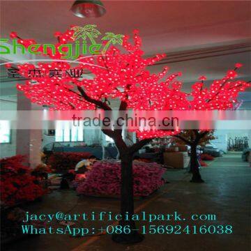 SJLJ00653 outdoor decorative cherry blossom tree / led tree for wedding / party decoration