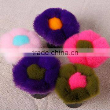 Fashionable Flower Makeup Brush Miss Beauty Cosmetics Kabuki Brush photo-3