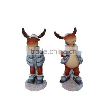 2014 New Handmade Resin Christmas Reindeers Gift for Sale photo-3