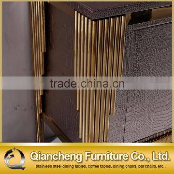 Hot Sale MDF Top Golden Console Table Home Furniture photo-3