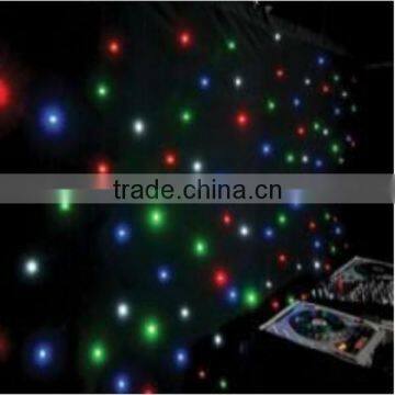Flexible star Wedding Backdrop Curtains event decoration material for stage