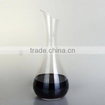 Tall Glass Pitcher With Bamboo Coat photo-3