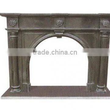 Carver Stone Fireplace