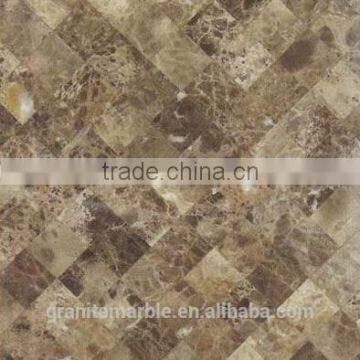 High Quality Polished Brown Mosaic Tile For Bathroom/Flooring/Wall etc & Mosaic Tiles On Sale With Low Price