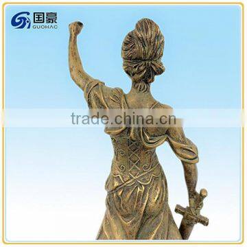 Symbol of Justice and Peace Statue Greek Goddess Themis Lady Figurine photo-3