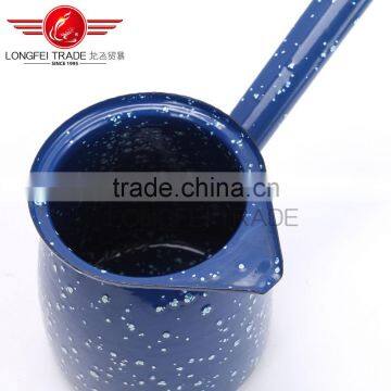 Blue Color Japanese/arabic Porcelain Coffee Set With Handle photo-6