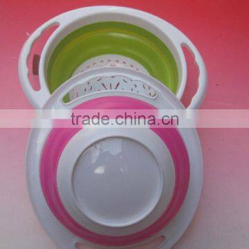 Silicone Washing Mesh Foldable Basket photo-3