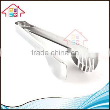 NBRSC Reliable Company Stainless Steel Salad Bread BBQ Buffet Food Tongs Clip Kitchen Clamp Serving photo-3