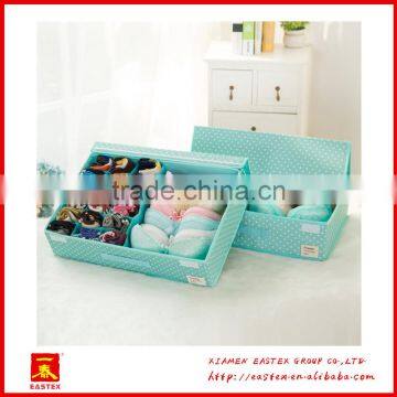 High Quality Peach Skin 18 Grid Socks/bra/briefs Storage Box photo-6