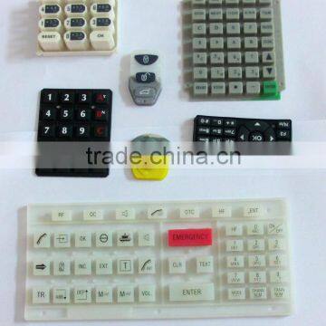 Custom Good Quality Silicone Rubber Keypad With Silk-screen for Remote Control photo-2