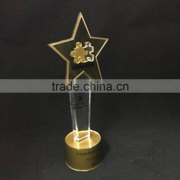 china factory low price Custom acrylic trophy and medal