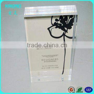 Clear Lovely Acrylic Photo Frame Acrylic Calendar Display Holder Tabletop Photo Frame photo-6