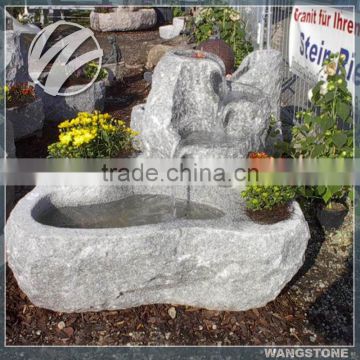 Modern Garden Decor Granite Stone Water Fountain