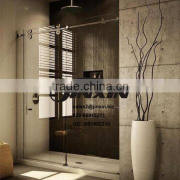 Guangzhou JINXIN 1200mm Sliding Glass Shower Doors With Toughened Safety Glass photo-4