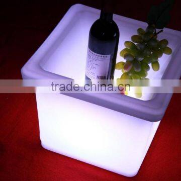 Led Illuminating Plastic Ice Bucket, Led Furniture Light Flower Pot photo-2