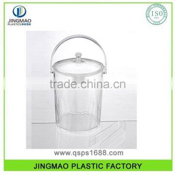 BPA Free Transparent Acrylic Ice Bucket With Lid