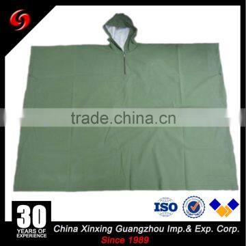 2017 NEW Wholesale Waterproof Breathable Military Raincoat With 210T Polyester Fabric photo-2