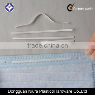 HDPP plastic nose wire for fix restaurant face mask