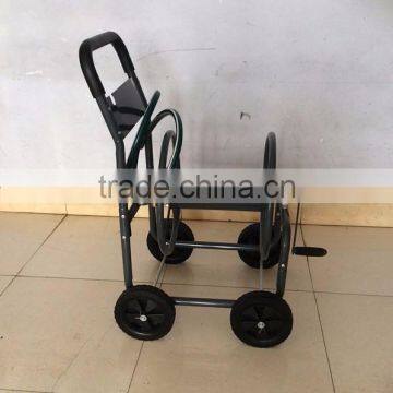 Four-wheel Metal Hose Reel Cart TC1849 photo-4