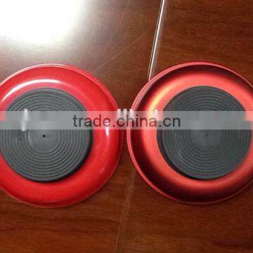 Red Color Round Carbon Steel Auto Repair Tools Magnetic Tray photo-2