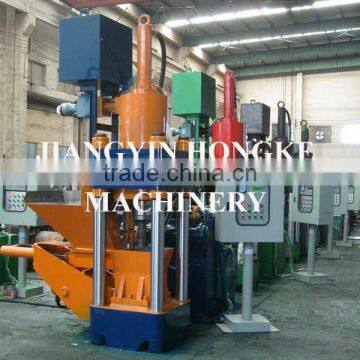 high capacity automatic metal scrap chip briquetting press machine