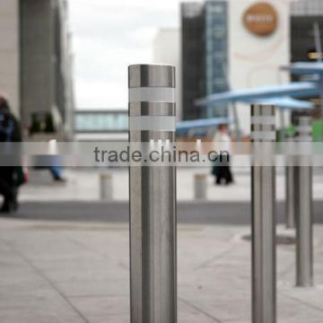 2014 Removable Stainless Steel parking bollard,Street parking bollard,Road Barrier for wholesale(ISO,TUV,SGS approved)