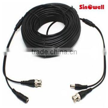10m/20m30m/50m/100m BNC Plug Male + DC Jack Male to BNC Male + DC Female Audio Jack Cable photo-4