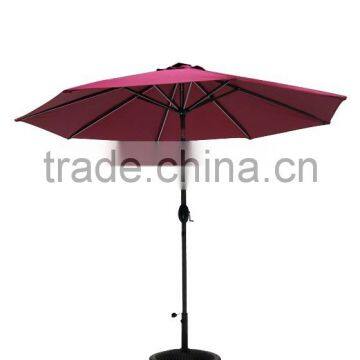 10ft patio solar led umbrella with light and USB port