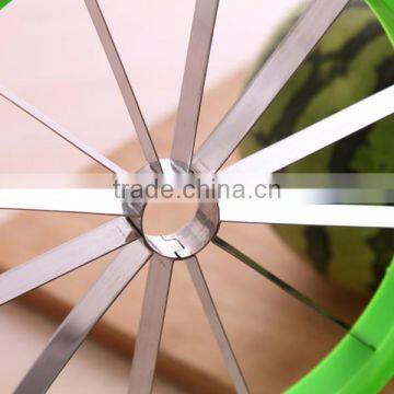 Kitchen Accessories 430 Stainless Steel Melon Cutter Knife Watermelon Slicer Corer photo-6