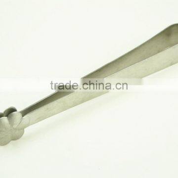 39023 5 Inch Mini Stainless Steel Kitchen Tongssalad Ice Tongs Tea Tongs photo-3