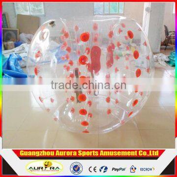 2017 New product inflatable belly bumper ball bubble body zorb ball