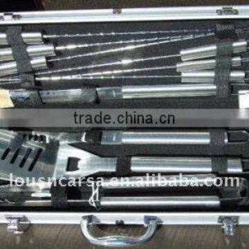 10 Piece Stainless Steel Tool Set With Aluminium Case