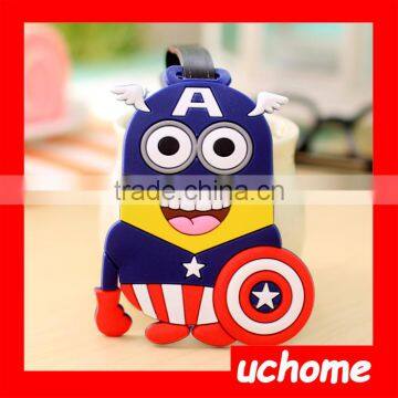 UCHOME Wholesale Promotional Products Plastic Wholesale Cartoon Luggage Tags For Kids photo-2