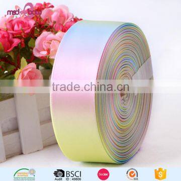 Personalized Rainbow Coloured Printed Organza Ribbon photo-2
