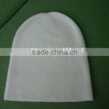 Cashmere knit cap