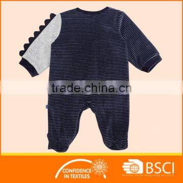 Winter Baby Romper Velour BABY GROWS photo-3