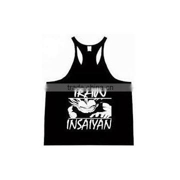 Custom Tank Top , Stringer Vest Men , Gold Gym Style ( Paypal ) photo-2