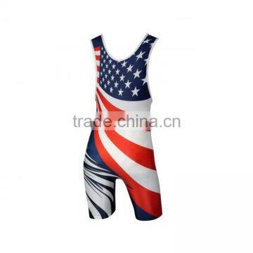 Custom and Cheap Fashionable Wrestling Singlets for Sale photo-4