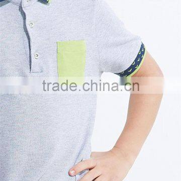 Hot Sale OEM Service 100% Cotton Good Quality Short Sleeve Polo t Shirts for Boy Kids photo-6