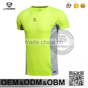 100% Polyester Men's T-Shirts Custom Sportswear