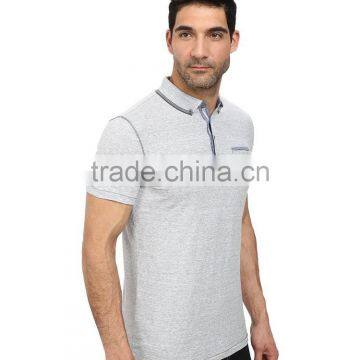 Mens Fashion Fit Polo T-shirt 100% Cotton Polo t- Shirt, Fancy Design Men T-shirt , OEM&ODM Polo T-shirts Manufacturers China photo-4