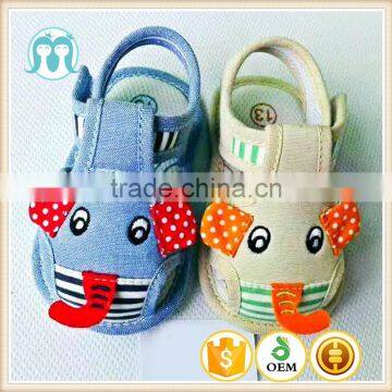 2017 wholesale sandals carton animals cute girl and boy baby shoes for 1years old