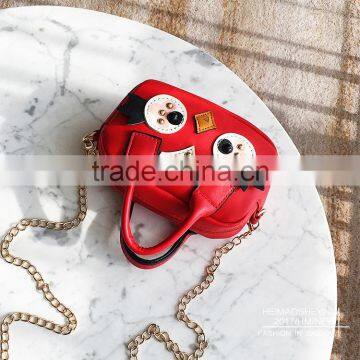 Red Handbags Cheap Women Famous Fashion Sling Bag photo-2