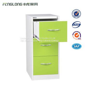 Luoyang Steel Cabinet A4 Folders 3 Drawers Steel Metal Drawer File Cabinet photo-2