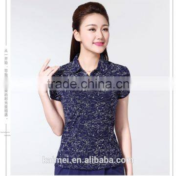 2017 Wholesale Breathable Good Quality Best-selling New Design Golf Polo Shirt photo-3