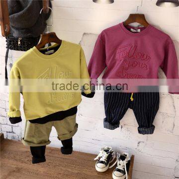 S16459A 2017 fashion wholesale kids sweatshirt