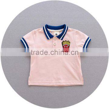 S17378A High Quality Kids Boys Polo T Shirt photo-3