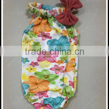 Hot Sale Black Clover Baby Frock Designs Baby Red Knot Romper Suit Sweet Children Romper Bodysuit photo-4