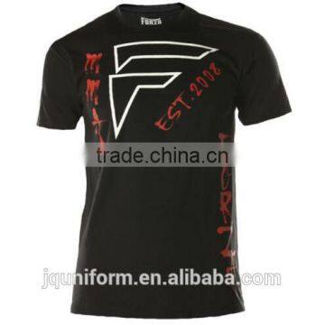 Manufacturer Custom Logo Print Black T Shirt Jersey style t shirt Men / Custom style t shirt